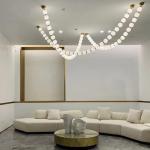 Postmodern Denmark Hotel Engineering Glass Lighting Clothing Store Cafe Showroom