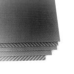 High Fatigue Resistance 1-4mm Thickness Twill Weave Carbon Fiber Sheets and