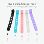 1.5mm-2.0mm Oval Silicone Self Gripping Cable Ties 6.5cm 7.4cm