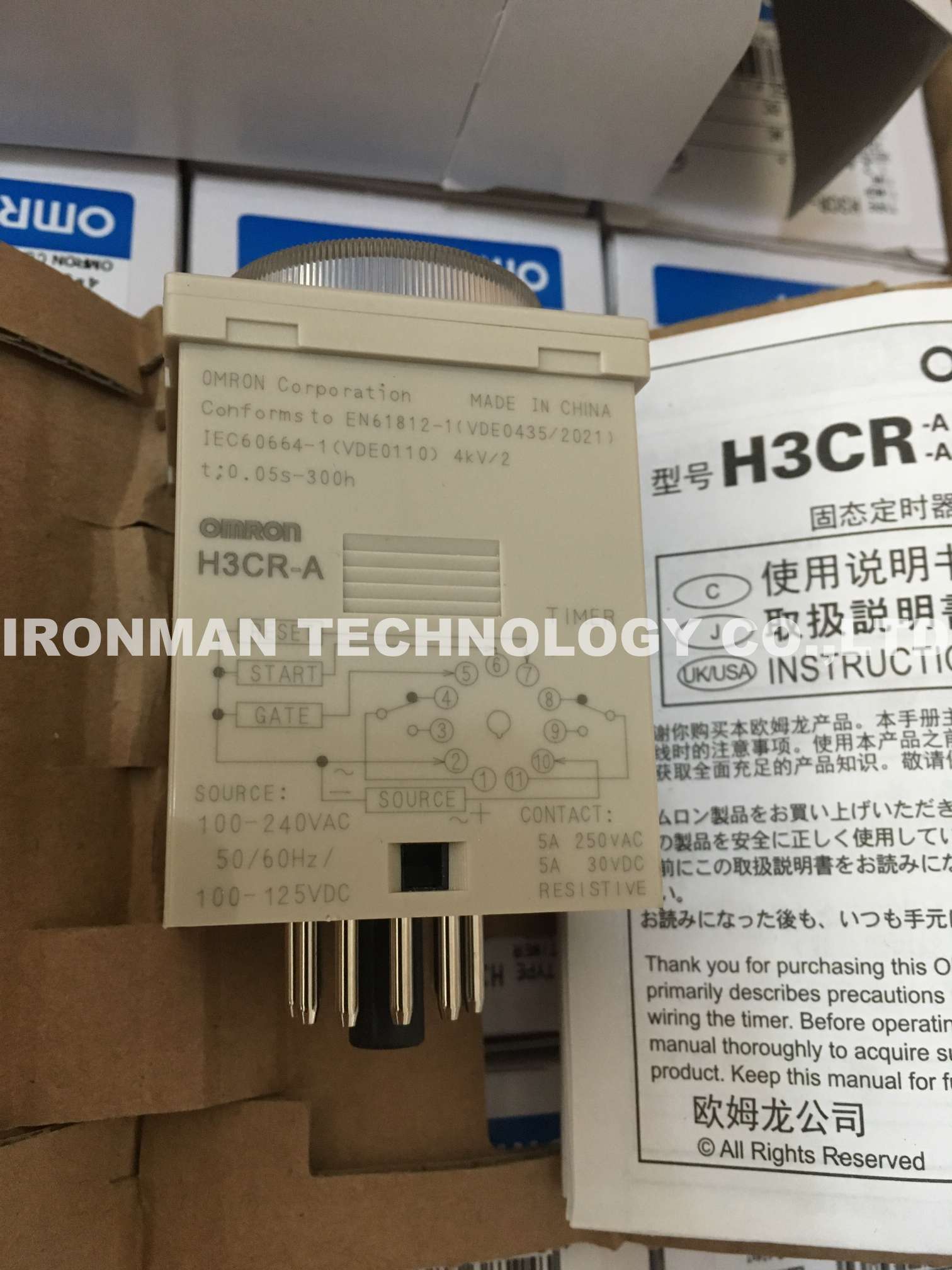 Omron H3CR-A Solid-state Multi-functional Timers 11-pin