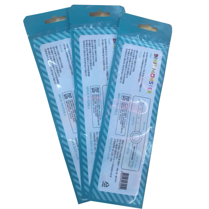 custom long size plastic k bikit monster toys packaging bags