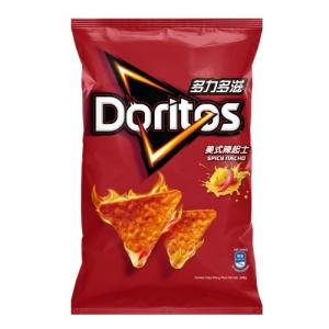 Wholesale Achieve snack excellence with Doritos American Spicy Cheese Corn Chips - Economy Pack 59.5g. from china suppliers