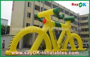 Wholesale Outdoor Promotional Inflatable Model Bicycle for Advertising with Print from china suppliers