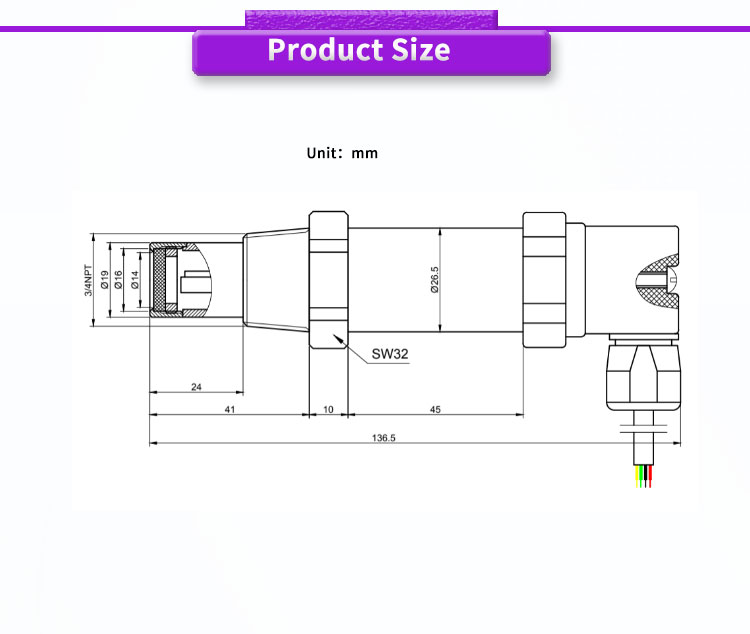 ODM Supported UNIVO UBPT100Y High Precision Digital Humidity and Temperature Sensor