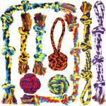 Colourful Cotton Pull Rope For Large Dog Toys
