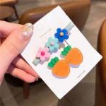 Diy Childrens Hair Accessories Fruit Shape Hair Grips Cartoon Baby For Girls