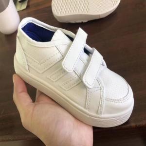 Wholesale Stockpapa Girls White Velcro Trainers Kids Casual Dress Shoes Size 25 To 30 from china suppliers