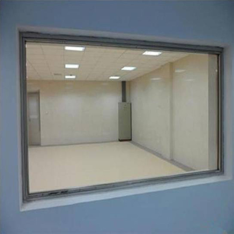 Painted Black Rf Shielded Windows Aluminium And Wooden Size 1200*900mm