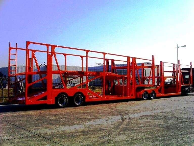 Car Carrier Transport Semi Trailer Car Trailer As Customer's Requirements