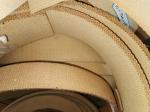 Non-asbestos Woven Brake Lining Rolls Ship Winch Brake Lining dock crane brake