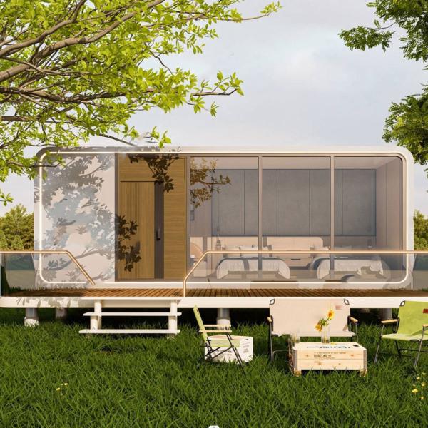 Net celebrity Apple cabin homestay housing Hotel lounge Leisure travel punch