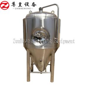 Wholesale 20HL / 30HL Conical Beer Fermentation Tank Surface Protection Silver Color from china suppliers