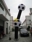 Durable Advertising Inflatable Air Dancer With Football Shaped of Celebration