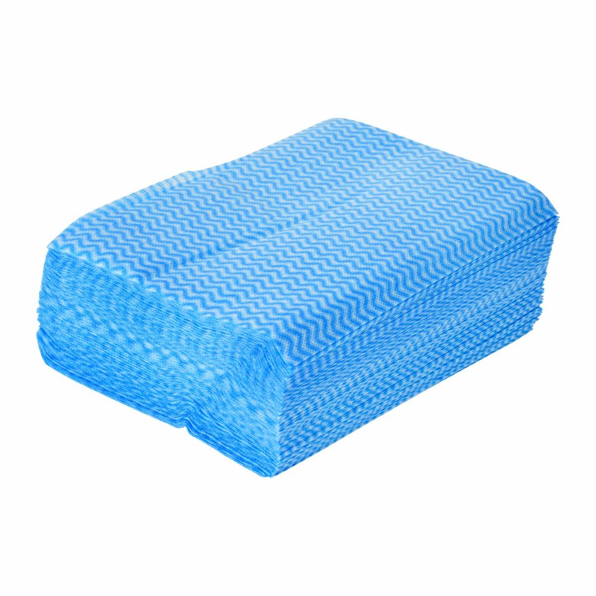 Interfolded Nonwoven Cleaning Cloth , Practical Non Woven Reusable Kitchen Towels