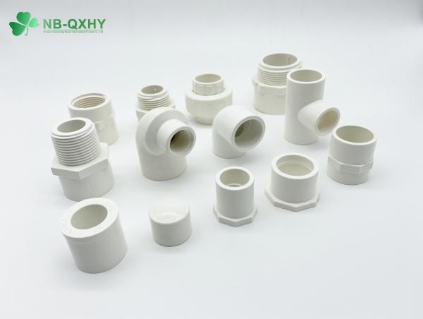 High Thickness PVC ASTM Sch40 Pipe Fittings Schedule 40 Tee for Water Supply