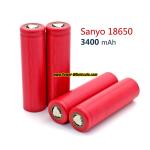 Sanyo NCR18650BF 3400mAh 3.7V high capacity 18650 rechargeable batteries, made