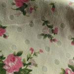 Eco Friendly TC Blended Printed Poplin Fabric 45×45 98gsm For Shirts