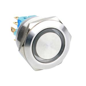 Wholesale Metal Push Button:12Mm 16Mm 19Mm 22Mm 25Mm 30Mm Round Waterproof Ip67 Metal Push Button Momentary Latching Switch from china suppliers
