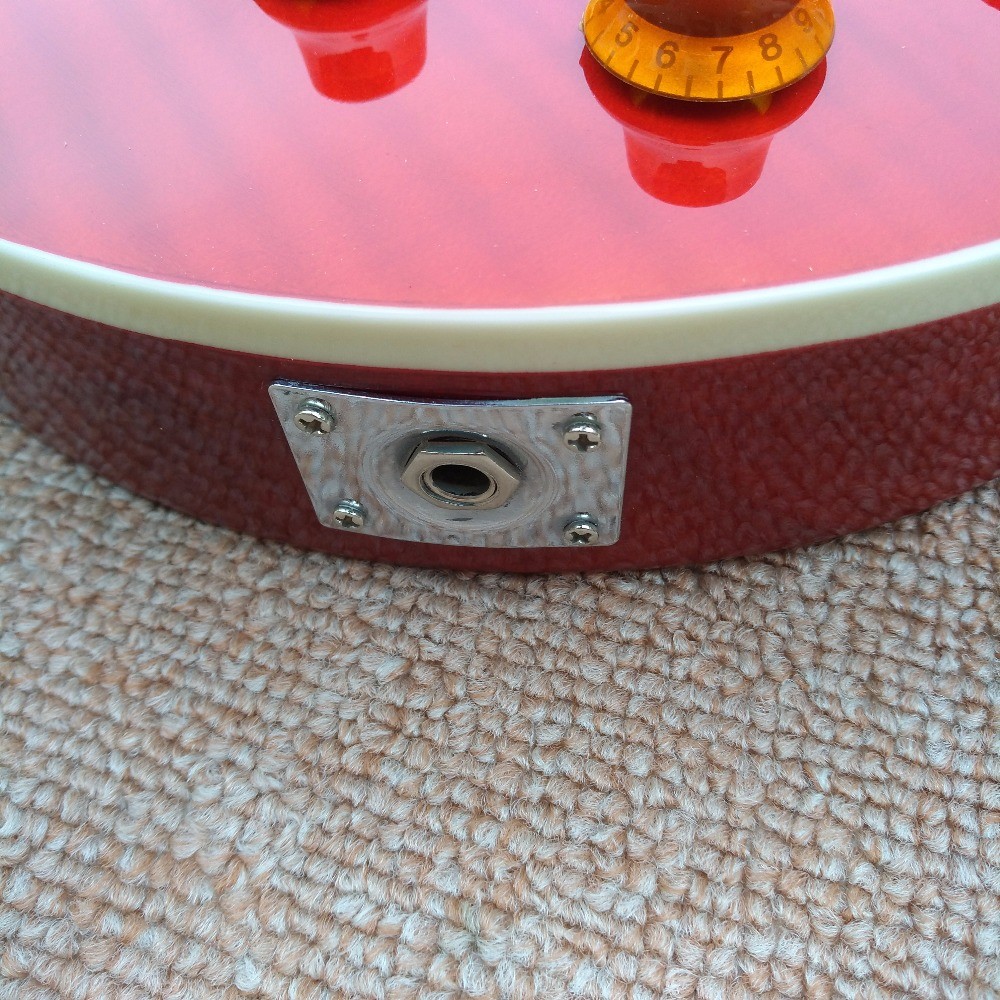 New style high quality Standard LP 1959 R9 electric guitar, Quilte Maple top rosewood fingerboard Electric guitar, free