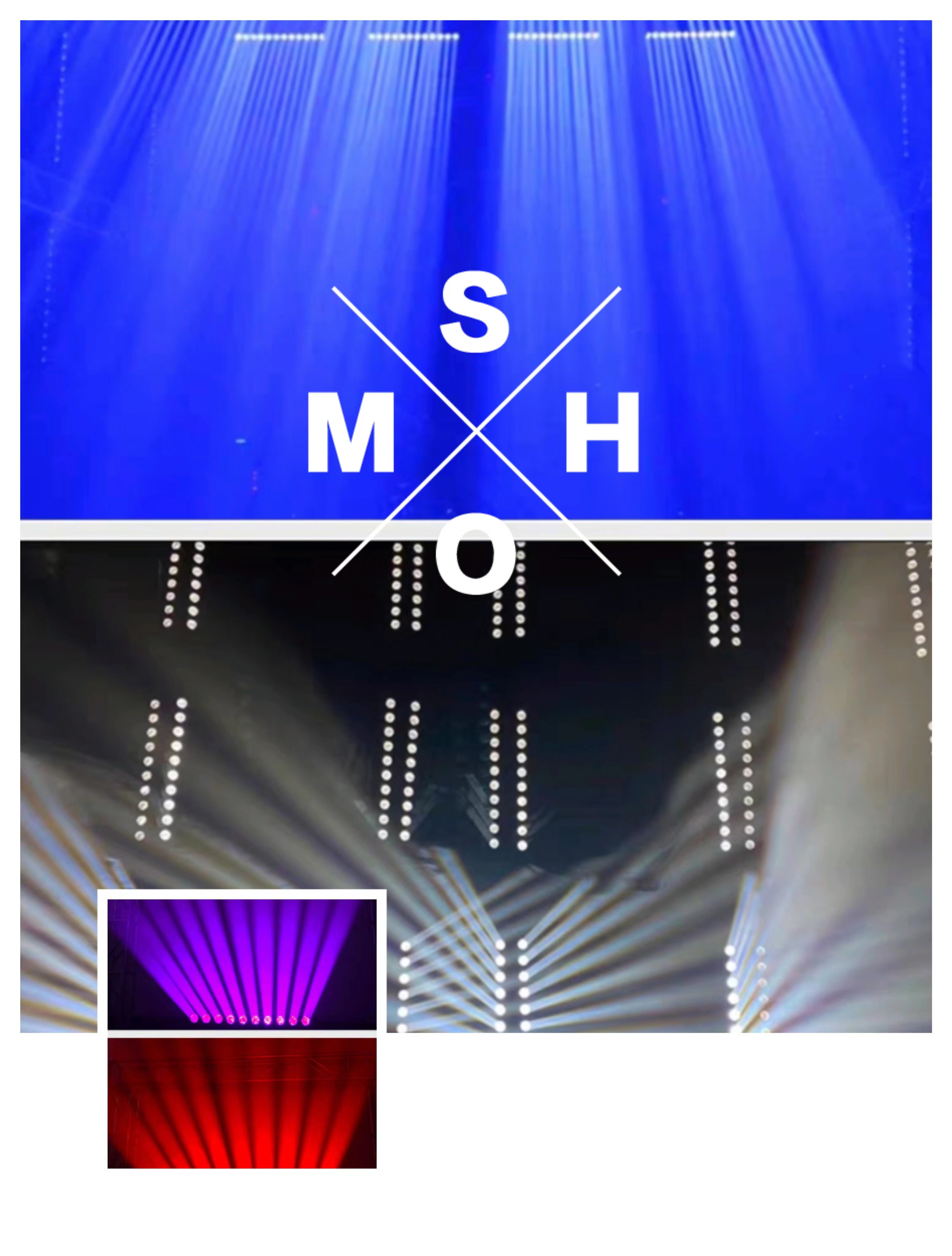 10*30W Four-in-One RGBW Beam Effect Lamps IP44 Rated for Stage Lighting in DJ Bar Club