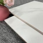 300x300mm Bathroom Porcelain Floor Tiles , Carrara Matte White Wall Tiles