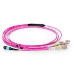 0.5M Mutilmode OM1 OM2 OM4 MPO LC DX Fanout Cable