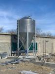 Galvanized Sheet Food Storage Silo Poultry Farming Equipments