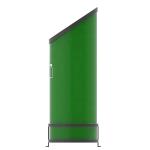 Public Park Steel 1100mm Length Multi Compartment Trash Can