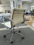 Comfortable Executive Leather Office Chair / White Executive Office Chair