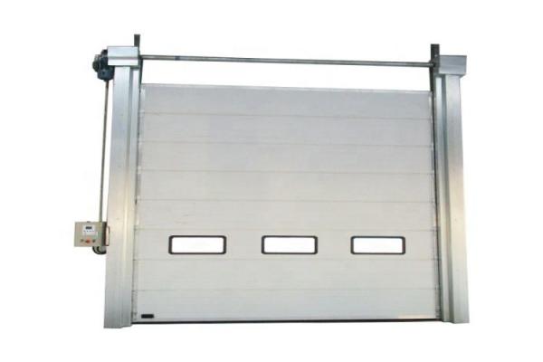Precision Industrial Sectional Doors Insulated Mental / Sandwich Panel , 40mm