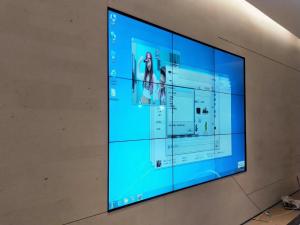 Wholesale Seamless Narrow Bezel LCD Video Wall HD 4K Resolution Display 55 Inch For Shop Mail from china suppliers