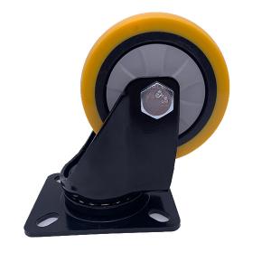 Wholesale 3'' Swivel Plate PU Caster from china suppliers