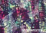 Digital Printing Recycled Swimwear Fabric 225gsm-230gsm With Animal Patterns