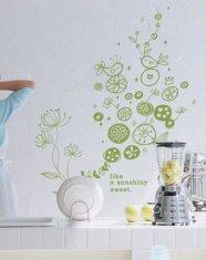Wholesale Contemporary Designer Wall Flower Stickers G166 / Wall Sticker Art from china suppliers
