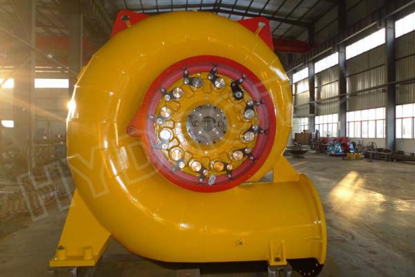 Horizontal Shaft Francis Hydro Turbine for Water Head 20m - 300m