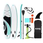 Alansma 320*80*15cm Water Sport Surfboard Inflatable Stand Up Paddle Board