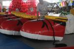 EN14960 Colorful PVC Fire Retardant Inflatable Running Shoes