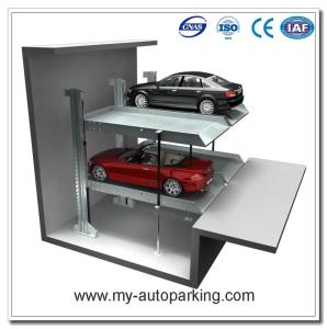 Wholesale Hot Sale! 2, 4, 6 Cars Double Level Pit Car Parking Lifts/Car Underground Lift/Basement Parking Garage/Hydraulic Stacker from china suppliers