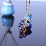 Manufacturer Cartoon Pattern Printed Acrylic Keychains Caricatur Cartoon