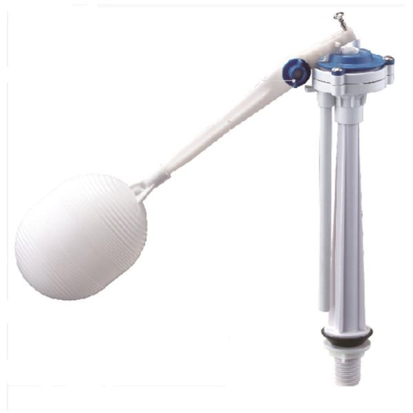 Plastic Water Toilet Tank 2 Step Valve Filling WC Toilet Fill Valve In White