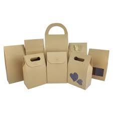 Wholesale Waterproof Biodegradable Square Bottom Paper Bag from china suppliers