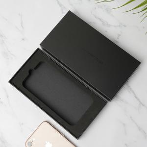 Wholesale OEM Recycled Cardboard Black Packaging Box For Phone Case gift box with lid from china suppliers