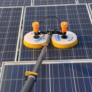 Wholesale Strength Aluminum Retractable Altitude Window Solar Panel Water Fed Cleaning Brush Mobile from china suppliers