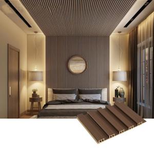 Wholesale Wood Plastic Composite Interior WPC Wall Panel For Household UV Resistant from china suppliers