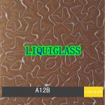 Double Printed Laminated Glass , 300X300MM Decorative Laminated Glass