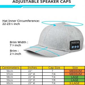 Wholesale Hat with Bluetooth speaker adjustable bluetooth hat wireless smart speaker phone cap for outdoor sport from china suppliers