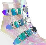 Chameleon'S Skin Womens Chunky Trainers Motorcycle Thick Platform Sneakers