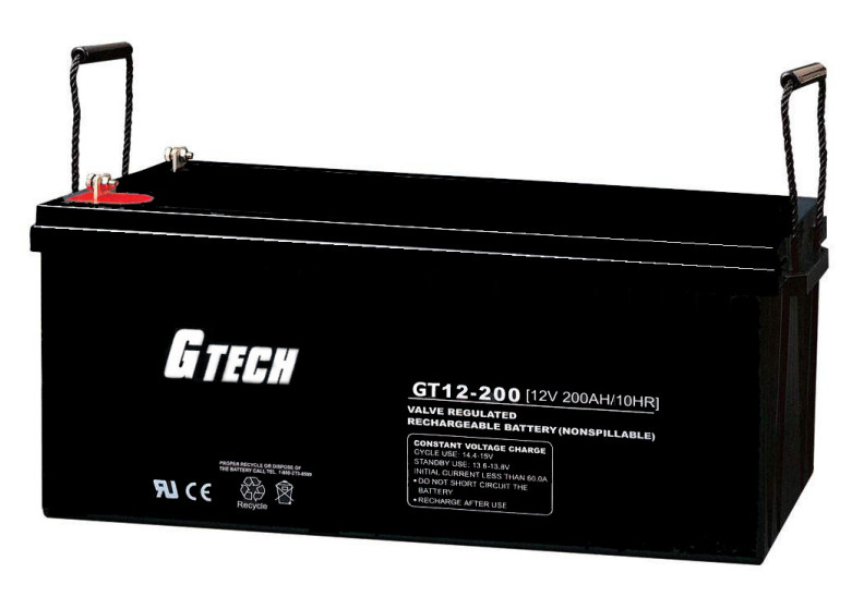 Compact Design VRLA Regulated Lead Acid Battery Deep Cycle Terminal Sealing