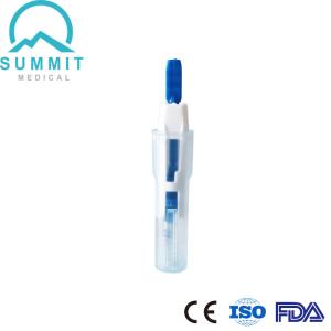 Wholesale 30G 1.5mm Safety Blood Lancet with Auto Retractable Lancet Needle from china suppliers