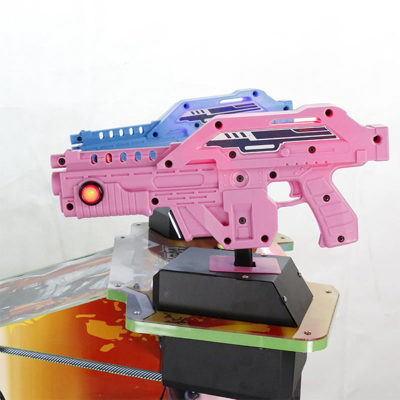 32 Inch Ultra Fire Power 3 in 1 Gun Shooting the Zombies Alien Arcade Simulator Video Game Machine Arcade Game Machine Shooting